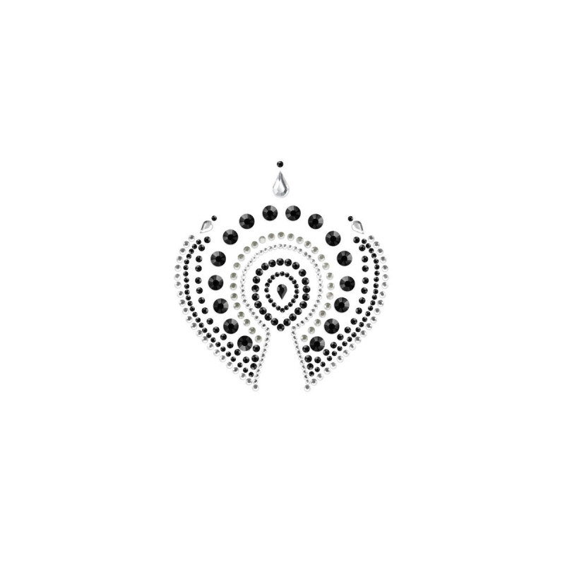 BIJOUX - INDISCRETS FLAMBOYANT NOIR & ARGENT - BIJOUX DESIRE METALLIQ…