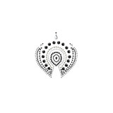 BIJOUX - INDISCRETS FLAMBOYANT NOIR & ARGENT - BIJOUX DESIRE METALLIQ…