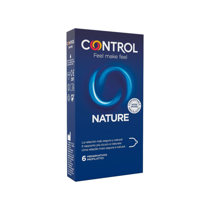 CONTROL - ADAPTA NATURE CONDOMS 6 UNITS - CONTROL CONDOMS - Natural R…