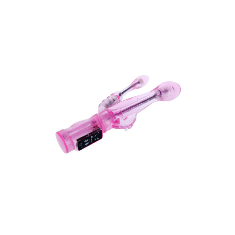 Baile - Vibrador Flexible Con Estimulador Anal | Vybes.it