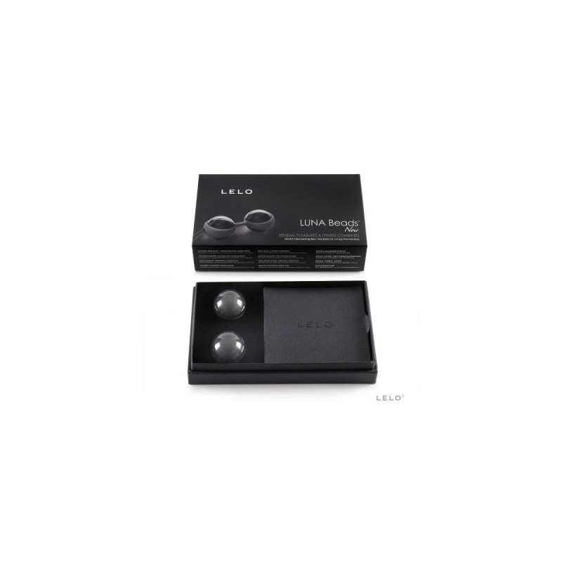 Lelo - Luna Beads Noir Chinesische Kugeln | Vybes.it
