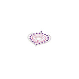 BIJOUX - INDISCRETS FLAMBOYANT LILLA & ROSA - BIJOUX DESIRE METALLIQU…
