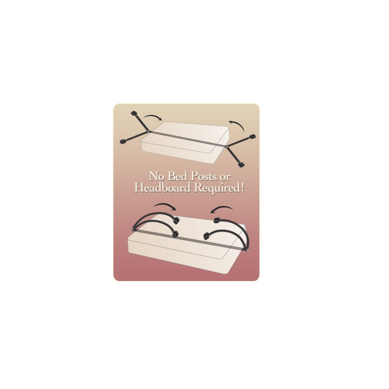 Fetish Fantasy Series - Bed Bindings Restraint Kit | Vybes.it