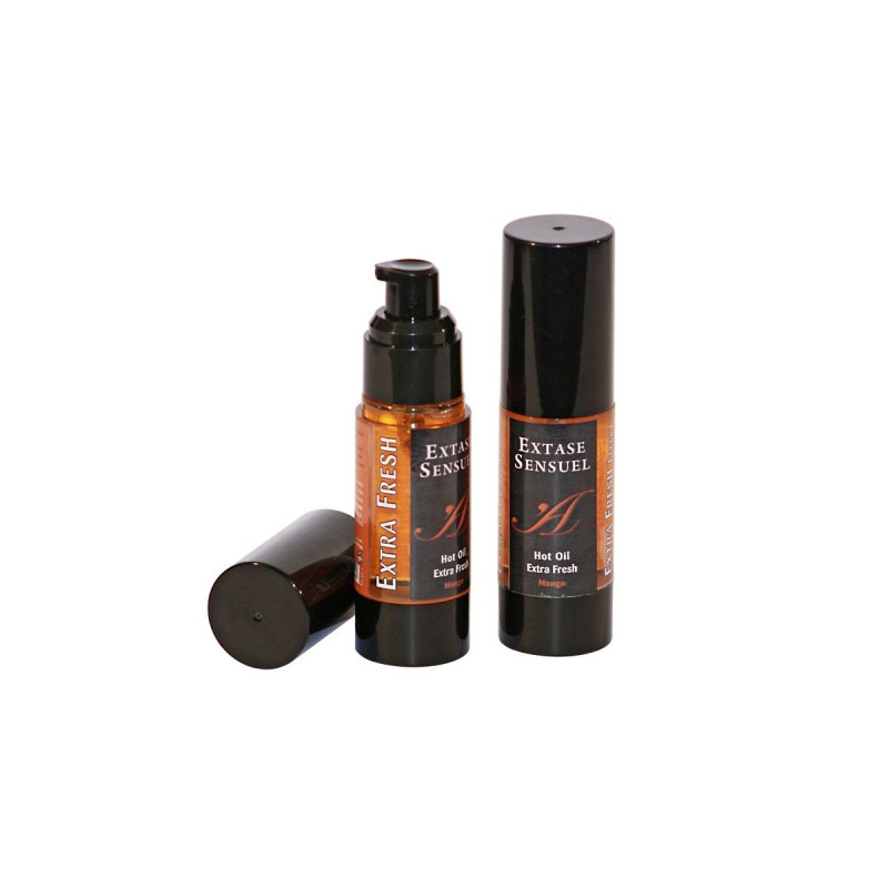 EXTASE SENSUAL - OLIO STIMOLANTE AL MANGO 30 ML - Con effetto termico