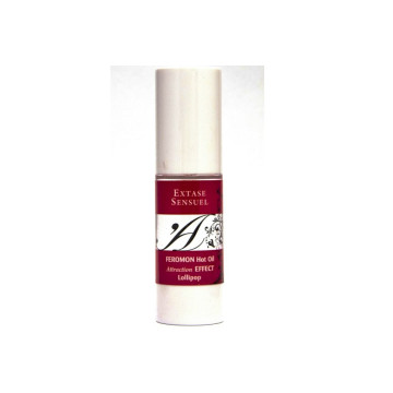 EXTASE SENSUAL - HEATING EFFECT MASSAGE OIL WITH LOLLIPOP PHEROMONES…