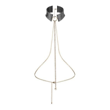 BIJOUX INDISCRETS - DÃSIR MÃTALLIQUE SCHWARZE METALLIC-HALSKETTE