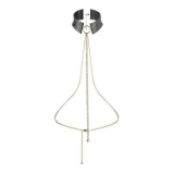 BIJOUX INDISCRETS - DÃSIR MÃTALLIQUE SCHWARZE METALLIC-HALSKETTE