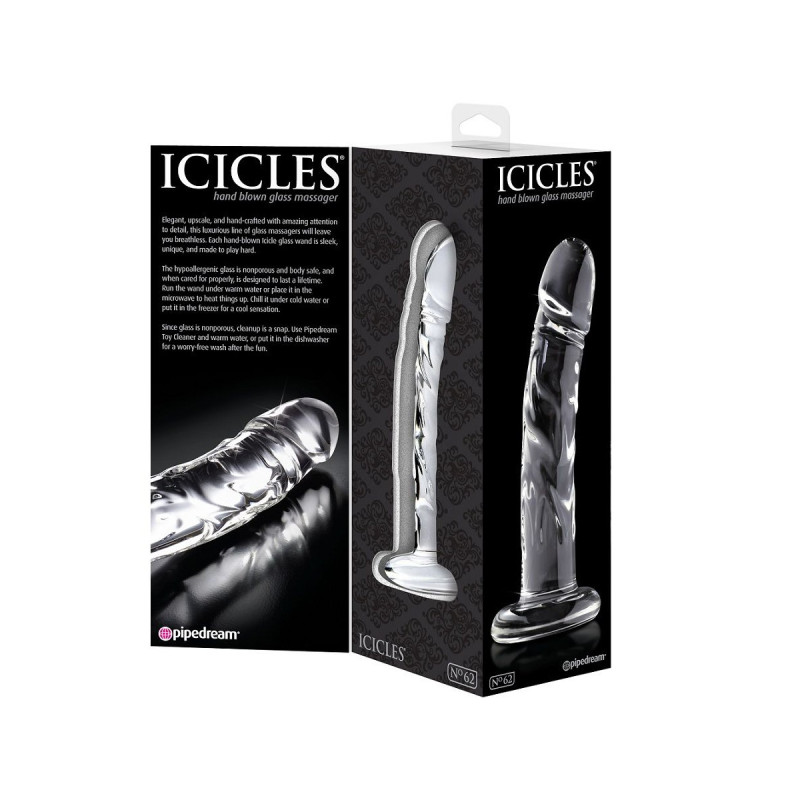 Icicles - N. 62 Masajeador De Vidrio | Vybes.it