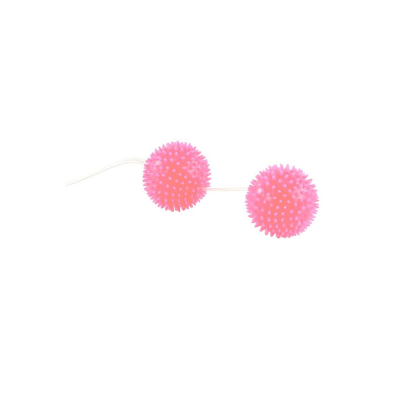 BAILE - A DEEPLY PLEASURE PINK TEXTURED BALLS 3.6 CM - BAILE STIMULAT…