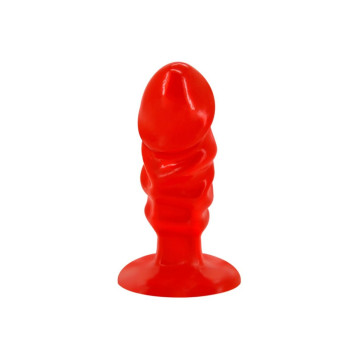 BAILE - PLUG ANAL UNISEXE AVEC VENTOUSE ROUGE - BAILE ANAL - Bouchons…