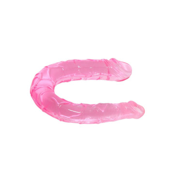 Baile - Double Dong Dildo Doble Rosa | Vybes.it