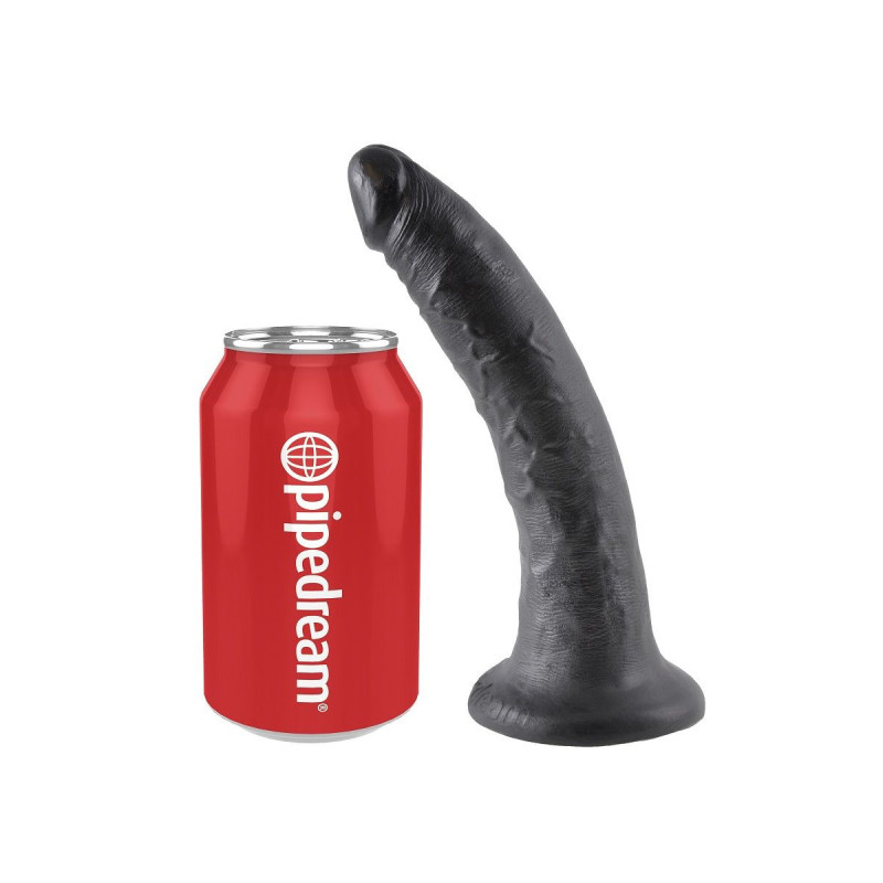 King Cock - Gode Noir 17.8 Cm | Vybes.it