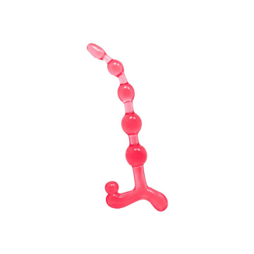 BAILE - SFERE ANAL ROSSE FLESSIBILI TWIST - BAILE ANAL - Dildo anali