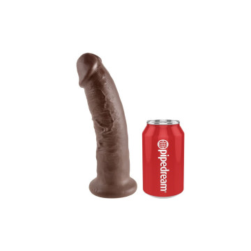 King Cock - 9 Pene Marrón 22.9 Cm | Vybes.it