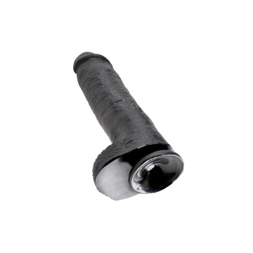 King Cock - Pene Realistico Negro 28 Cm | Vybes.it