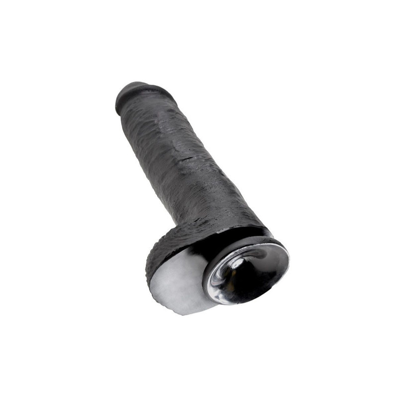 King Cock - Pene Realistico Negro 28 Cm | Vybes.it