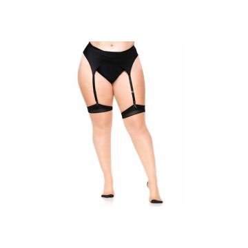 LEG AVENUE - PLUS LYCRA SHEER 2 TONS CUISSES HAUTES AVEC COUTURE ARRI…