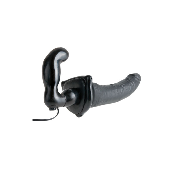 FETISH FANTASY SERIES - SERIES DELUXE ARNÉS VIBRADOR PENETRIS NEGRO