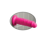 DILLIO - DILDO CON VENTOSA CHUB 15.2 CM ROSA