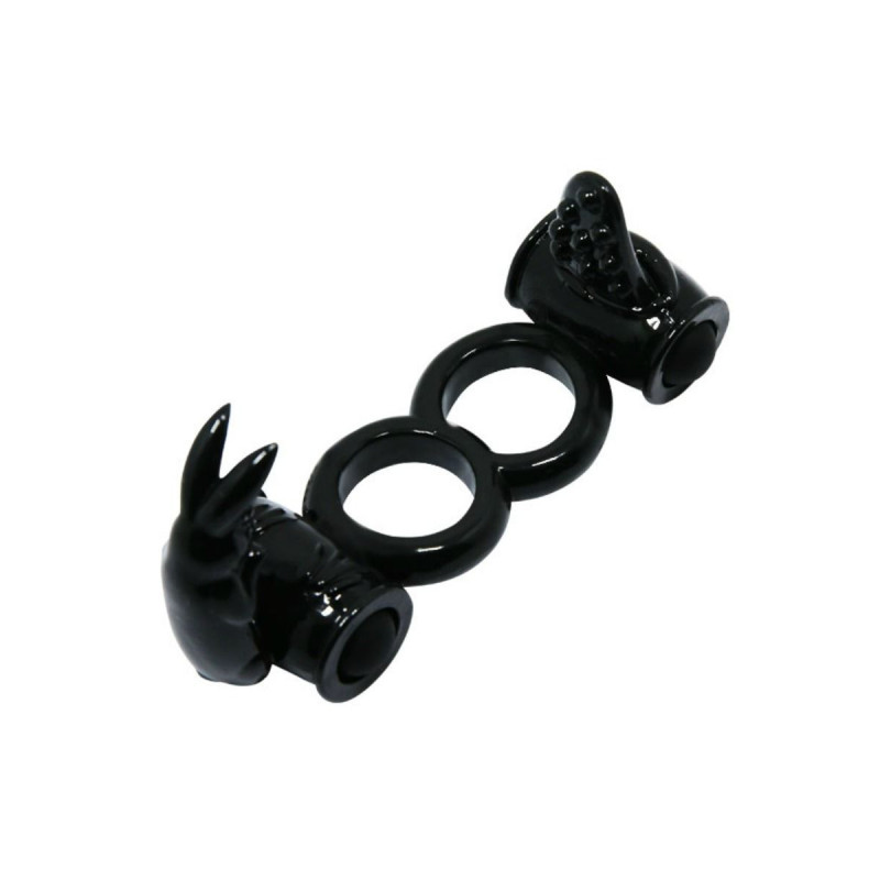 Baile - Sweet Ring Anillo Doble Con Rabbit Doble | Vybes.it