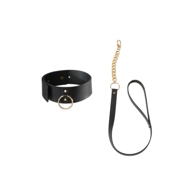 Bijoux Indiscrets Maze - Collar Con Correa Negro | Vybes.it