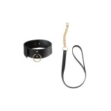 Bijoux Indiscrets Maze - Collar Con Correa Negro | Vybes.it