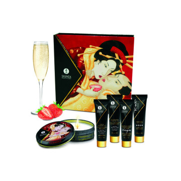 Shunga - Kit Secret Geisha Fresas Y Cava | Vybes.it