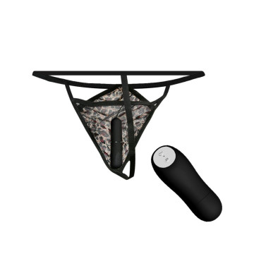 Baile - Tanga Con Bala Vibradora Y Control Remoto Negro | Vybes.it