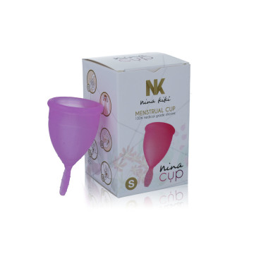 NINA KIKÍ - COPPA MESTRUALE VIOLA - TAGLIA S - Coppa vaginale