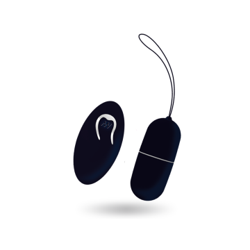 Intense - Flippy I Huevo Control Remoto Negro | Vybes.it