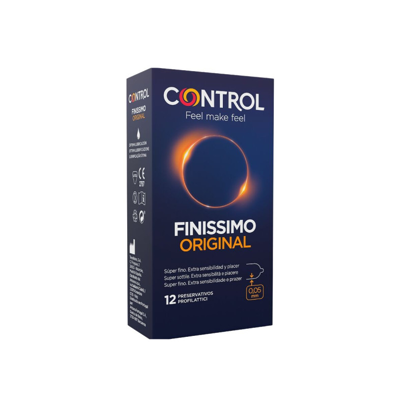 CONTROL - FINISSIMO CONDOMS 12 UNITS - CONTROL CONDOMS - Sensibile