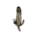 Baile - Brave Man Funda Pene Anal Y Clitoris Vibrador 16.5 Cm Negro