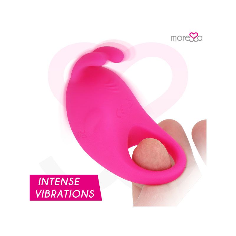 Moressa - Brad Premium Silicone Recargable Rosa | Vybes.it