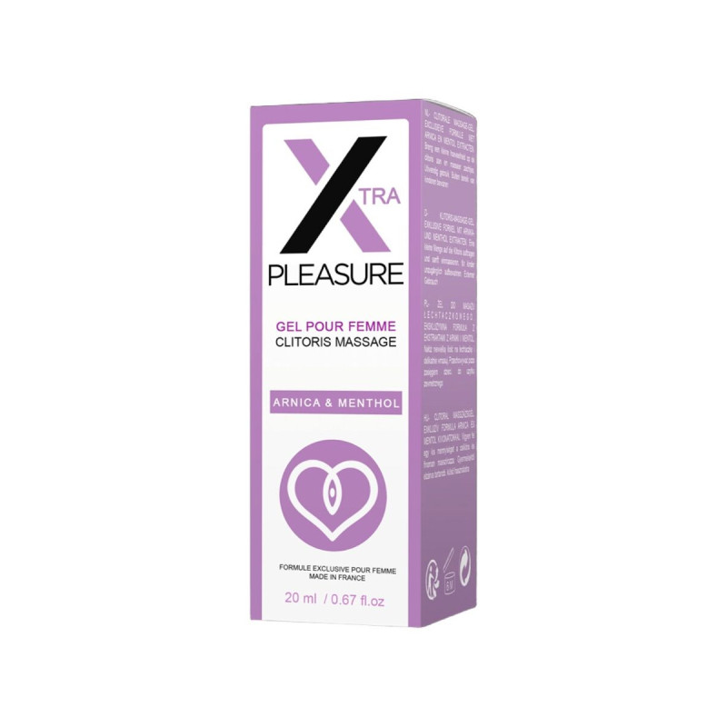 RUF - X GEL DE MASSAGE PLAISIR POUR LE CLITORIS 20 ML - Intensificate…