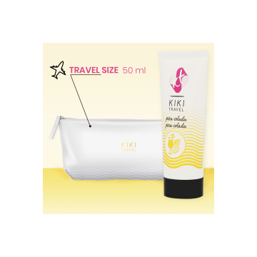 KIKÍ TRAVEL - PINA COLADA LUBRIFIANT 50 ML - Aux saveurs délicieuses
