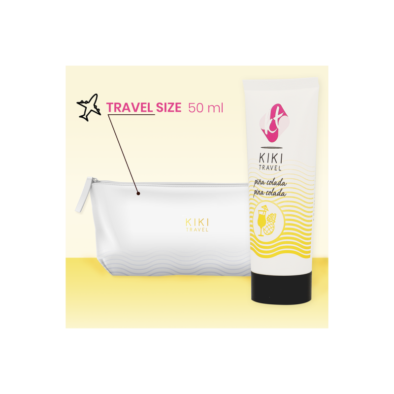 KIKÍ TRAVEL - PINA COLADA SCHMIERMITTEL 50 ML - Mit köstlichen Aromen