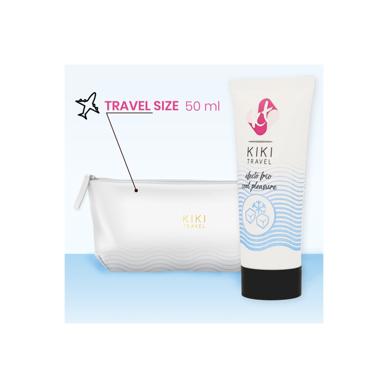 KIKÍ TRAVEL - LUBRIFICANTE EFFETTO RAFFREDDANTE 50 ML - Effetto freddo