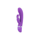 Intense - Susy Vibrador Oscilante Silicona Rabbit Lila | Vybes.it