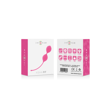 INTENSE - KISHA FIT IN SILICONE KEGEL FUCSIA - INTENSE HEALTH KEGEL -…