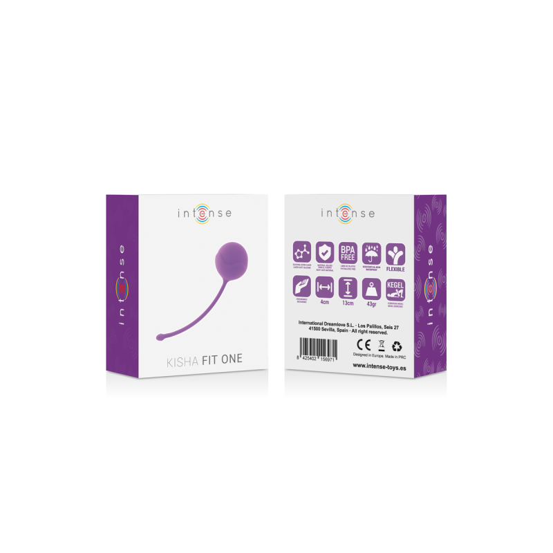 INTENSE - KISHA FIT ONE SILICONE KEGEL LILAC - INTENSE HEALTH KEGEL -…