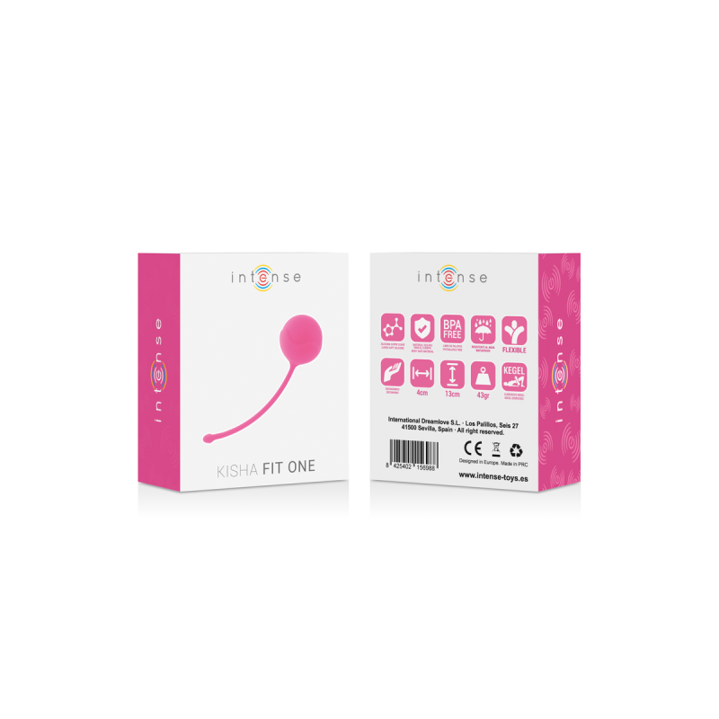 INTENSE - KISHA FIT ONE SILICONE KEGEL FUCHSIA - INTENSE HEALTH KEGEL…