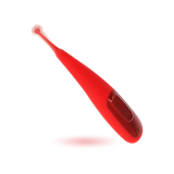 Hallo - Focus Potente Vibrador Touch Rojo | Vybes.it