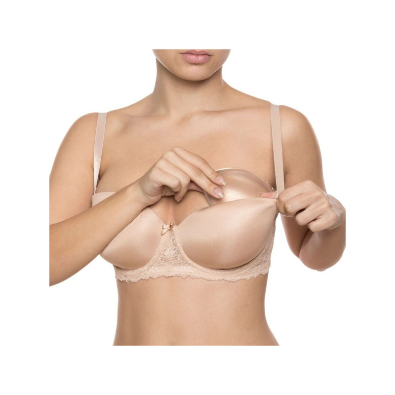 BYE-BRA - SEMI PADS PUSH-UP TRASPARENT - BYE BRA - PULL UPS - Accesso…