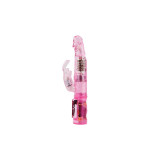 Baile - Mini Rotador Rabbit Rosa Superestimulador | Vybes.it