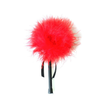 SECRETPLAY - DUSTER DE MARABOU ROUGE - SECRETPLAY 100% FETISH - Plumes