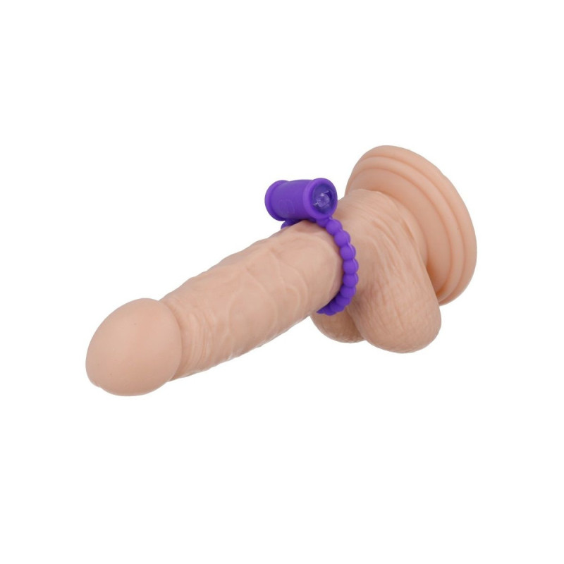 CASUAL LOVE - ANNEAU VIBRATEUR COUPLE 25 VIOLET - Cockring avec vibra…