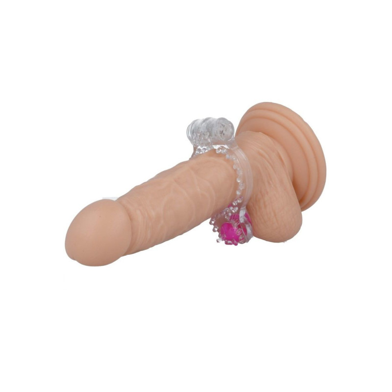 CASUAL LOVE - ANELLO DOPPIO PIACERE TRASPARENTE - Cockring con vibraz…