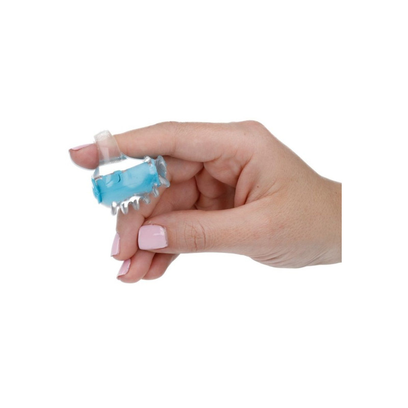 CASUAL LOVE - STIMOLATORE A DITA BLU - Accessori per il pene