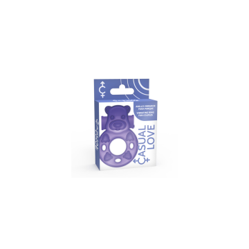 CASUAL LOVE - RING 26 PURPLE - Cockrings with vibration