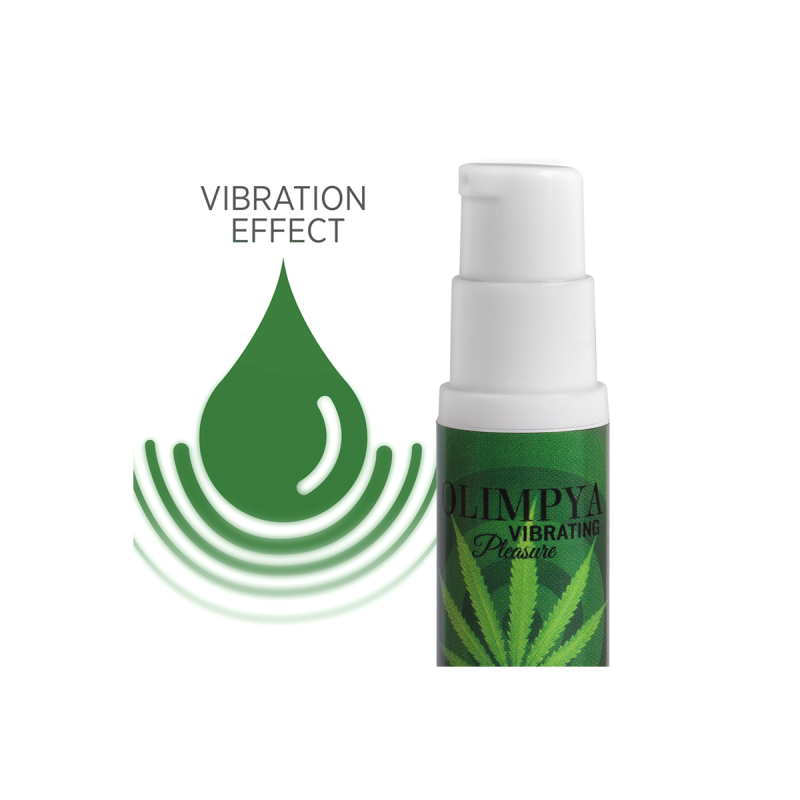 OLIMPYA - VIBRATING PLEASURE CANNABIS EXTRA SATIVA - Augmentation de…